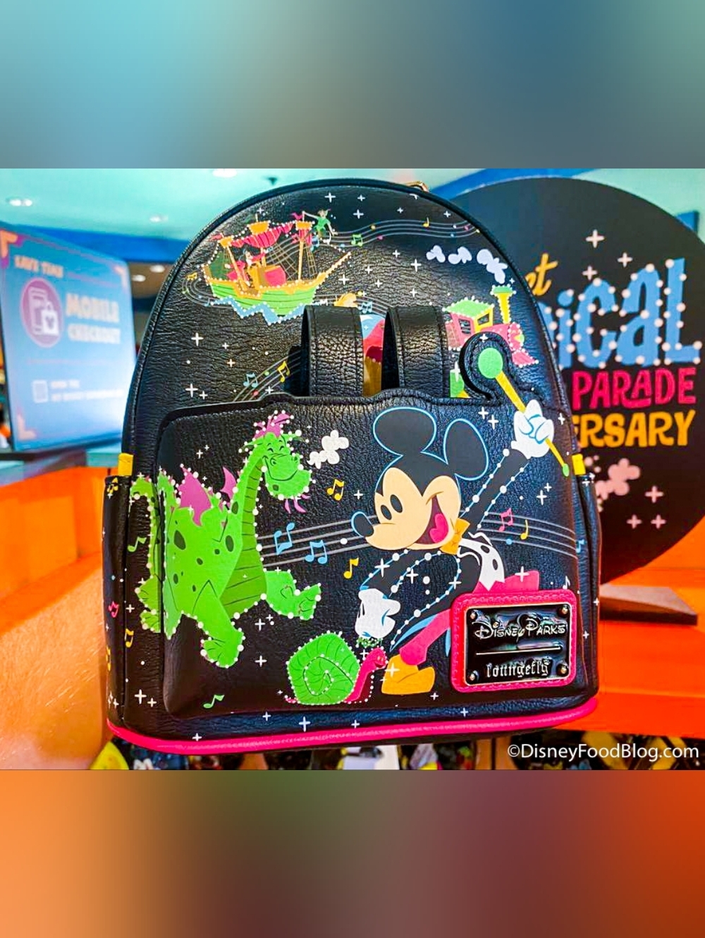 ✨️Disney Parks Main Street Electrical Parade 50th Loungefly✨️